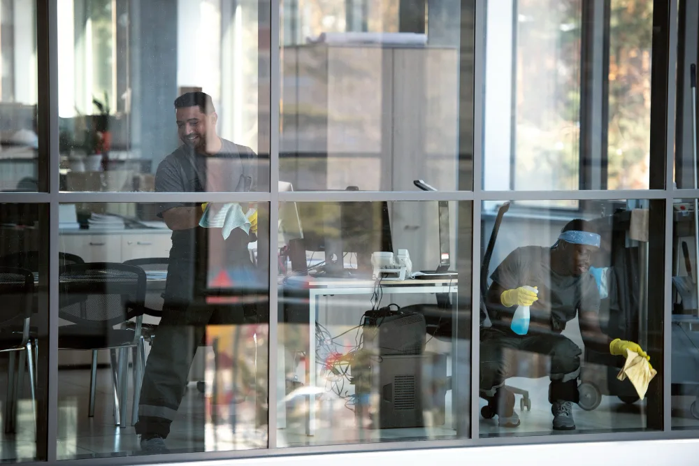Expansive contemporary commercial facility maintained by Cleanerway Cleaning Melbourne