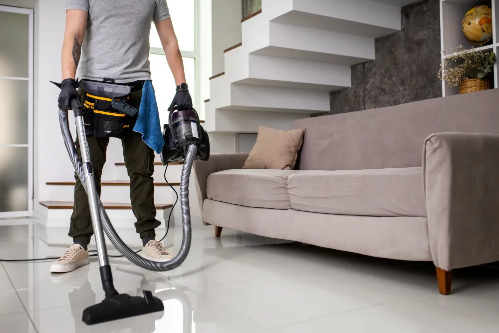 Deep sanitization and restoration of kitchen benchtops, tiles, and fittings